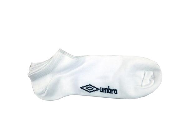 UMBRO Core Slip In Socks 3 pk Hvit 40-44 Lave og behagelige fritidsstrømper